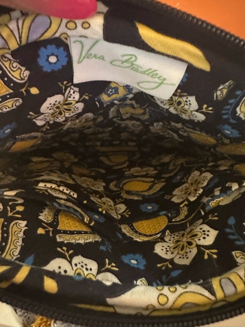 VERA BRADLEY Crossbody Bag and Wallet “Elle Blue” retired print(EUC) - Picture 13 of 16